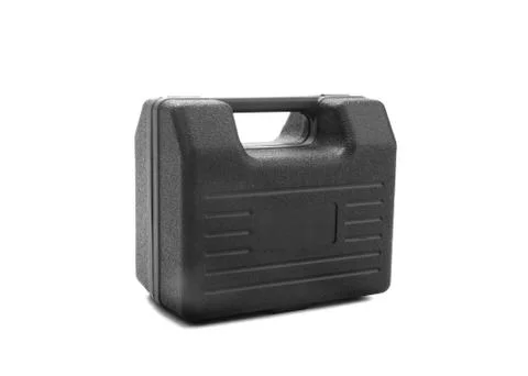 Box for tools. Isolated object on a white background Stock Photos