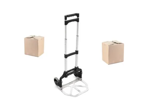 Box trolley Stock Illustration