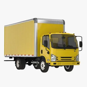 Box Truck Generic 3D Model