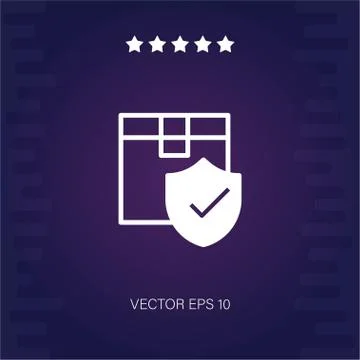 Box vector icon Stock Illustration