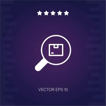 Box vector icon Stock Illustration