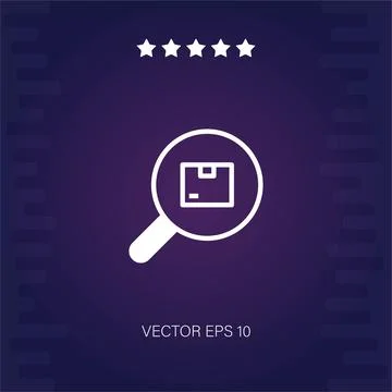 Box vector icon Stock Illustration