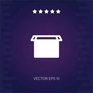 Box vector icon イラスト素材