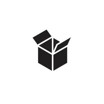 Box vector illustration icon Stockillustratie