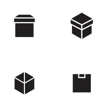 Box vector illustration icon イラスト素材