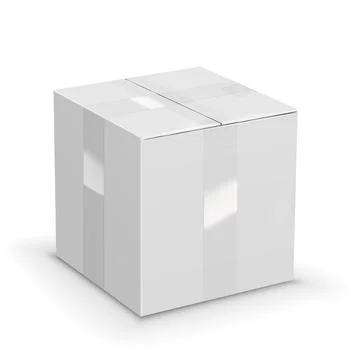 Box vector illustration Stock Illustration