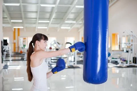 Boxe training Stock Photos