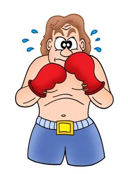 Boxer Stock Illustration