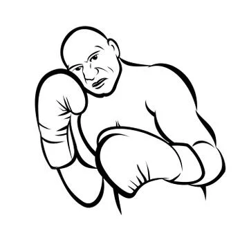 Boxer Stock Illustration