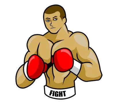 Boxer Stock Illustration