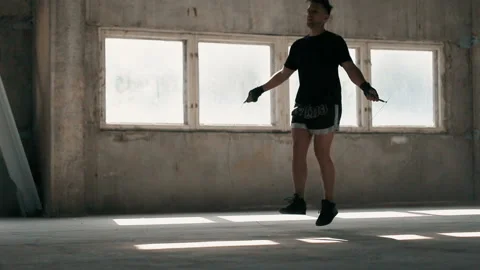Boxer Jumps Rope Vidéo 91793534