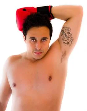 Boxer man Stock Photos