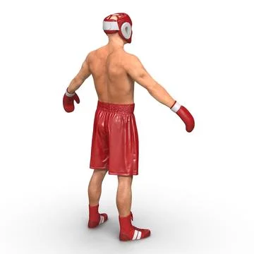 3D Model: Boxer Man Rigged for Cinema 4D #90997879 | Pond5