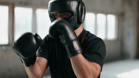 Boxer in Mask during Training Vidéo 91793664