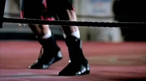 Boxer's Footwork Video stock 64695117