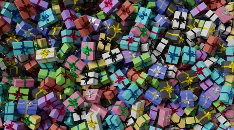 Boxes 8k Stock Illustration