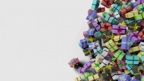 Boxes alpha 4k Stockbeeldmateriaal 148062541