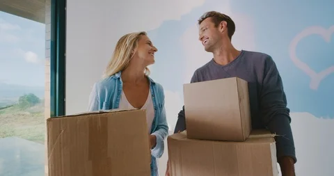 Boxes and kisses Stock Footage 101753540