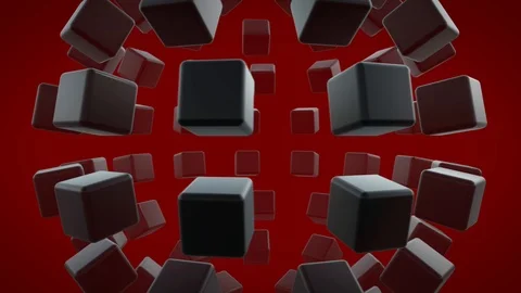 Boxes Animation Backround 02 Stock Footage 116291712