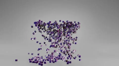 Boxes to arrows Stock Footage 67848741