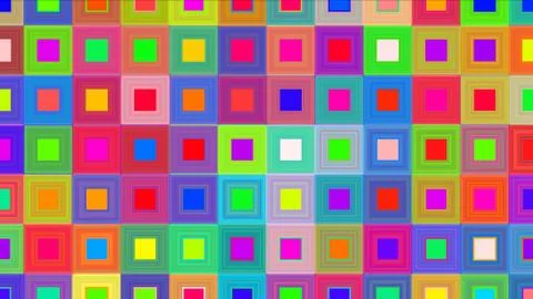 Boxes color illustration background abstract Ilustración de archivo