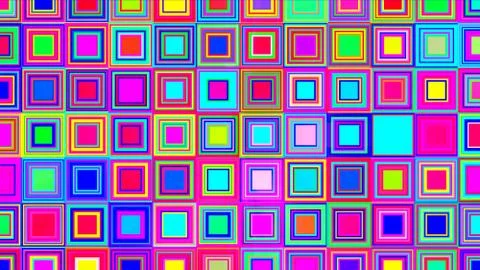 Boxes color illustration background abstract Ilustración de archivo