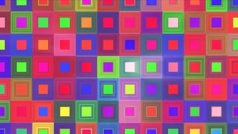 Boxes color illustration background abstract Ilustración de archivo