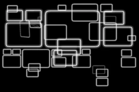 Boxes floating Stock Footage 138191