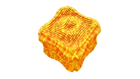 Boxes Form A Cube Video stock 267579262