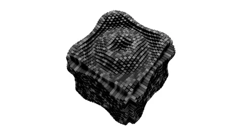 Boxes Form A Cube Stock Footage 267579563