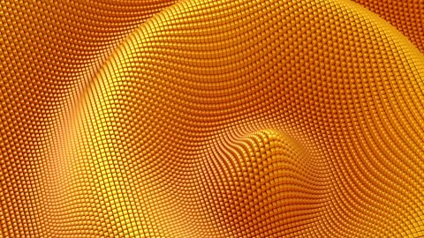 Boxes Form A Wave Stock Footage 136947125