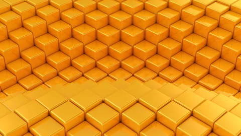 Boxes Formed A Wave Stock Footage 104185958