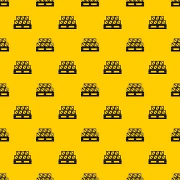 Boxes goods pattern vector 스톡 일러스트
