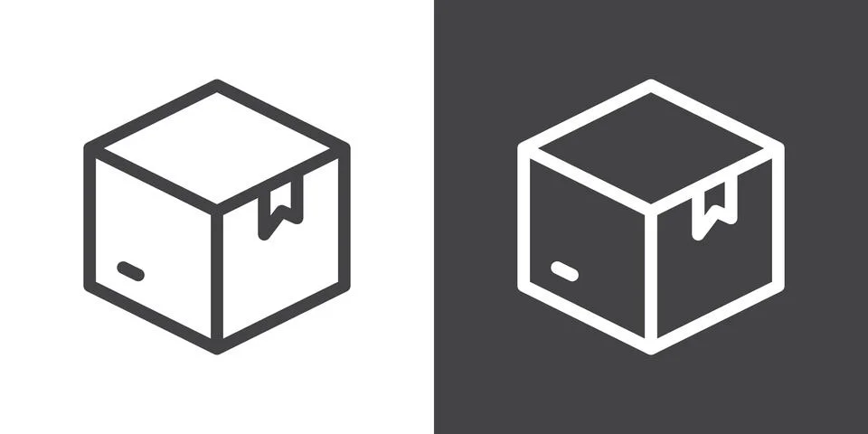 Boxes icon Stock Illustration