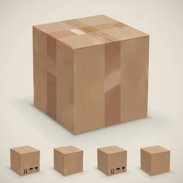 Boxes 스톡 일러스트