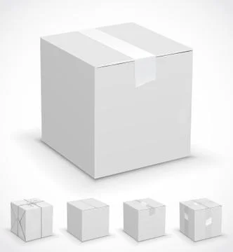 Boxes 스톡 일러스트