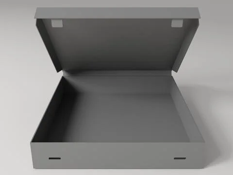 Boxes made of cardboard Stock Illustration