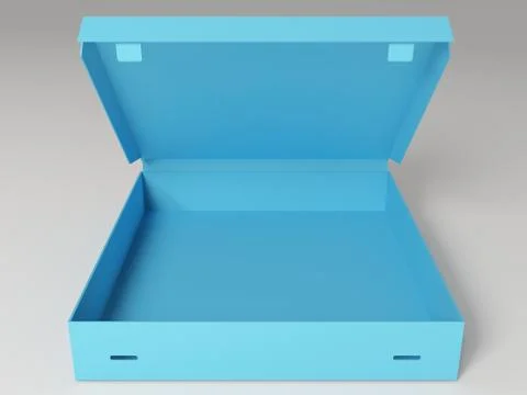 Boxes made of cardboard Stock Illustration