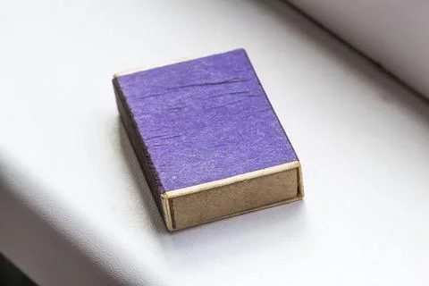 Boxes of matches close-up Stock Photos