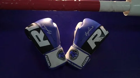 Boxing accessories Stock Footage 71277088