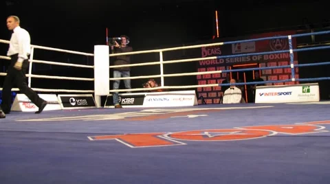 Boxing between Kremlin Bears and Paris United in Barvikha Luxury Village Stock-Footage 2369804