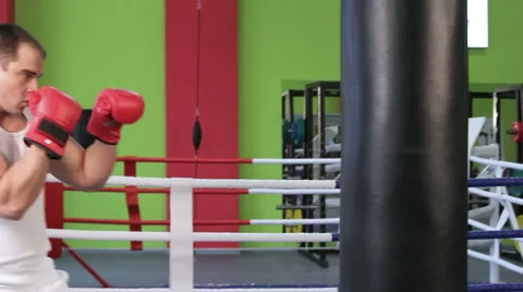 Boxing classes Stock Footage 58055859