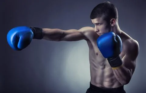 Boxing concept Stock Photos