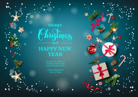 Boxing day background Stock Illustration