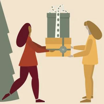Boxing day design. Stock Illustration