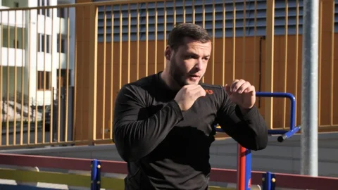 Boxing Stock Footage 127992684