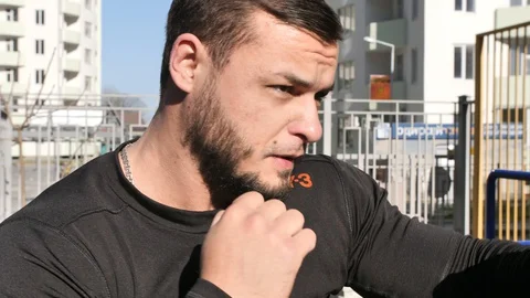 Boxing Stock Footage 127992685