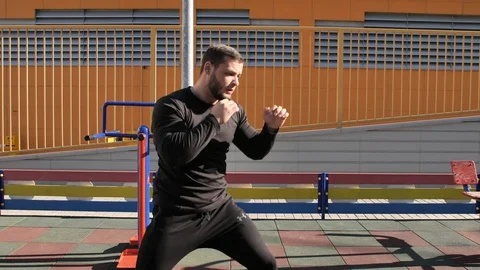 Boxing Stock Footage 127992748