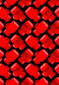 Boxing glove pattern seamless. boxing accessory background. Boxer uniform t.. Stock Illustration