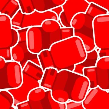Boxing glove pattern seamless. boxing accessory background. Boxer uniform t.. Stock Illustration